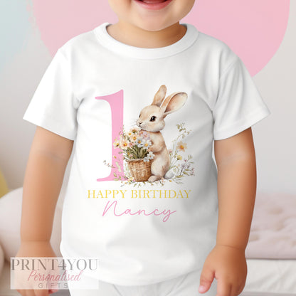 Personalised 1st Birthday Outfit – Baby First Birthday Clothes | Soft Cotton Sleepsuit & Vest
