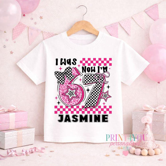 Children's clothing with the birthday t-shirt design