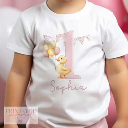 First Birthday Outfit – Personalised Baby Clothes | Soft Cotton Sleepsuit & T-Shirt